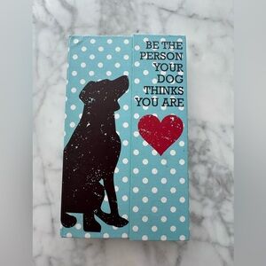 Dog Lover Notepad Set w/ Sticky Notes & Magnetic Closure